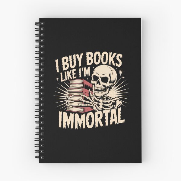 Item preview, I Buy Books Like Im Immortal Funny Reading Tee designed and sold by AlbertaDana.
