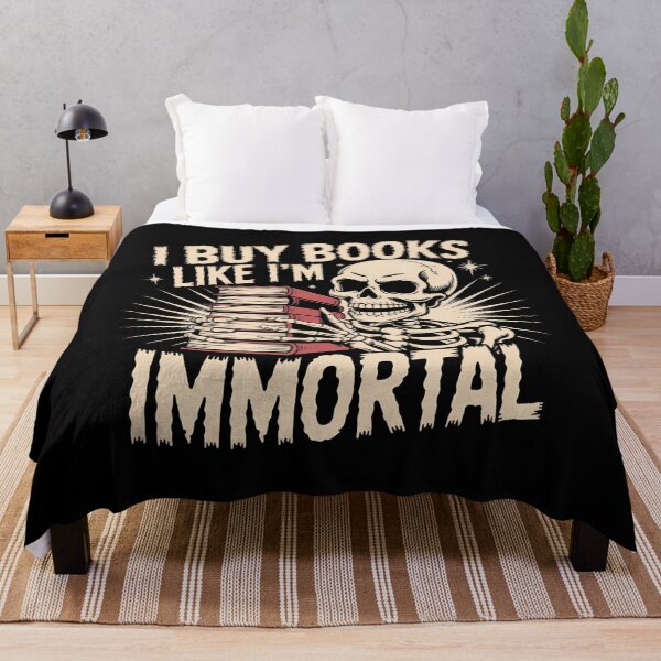 Item preview, I Buy Books Like Im Immortal Funny Reading Tee designed and sold by AlbertaDana.