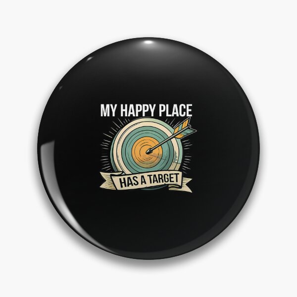 Item preview, My Happy Place Has A Target Archery Arrow designed and sold by MavisJoseph.