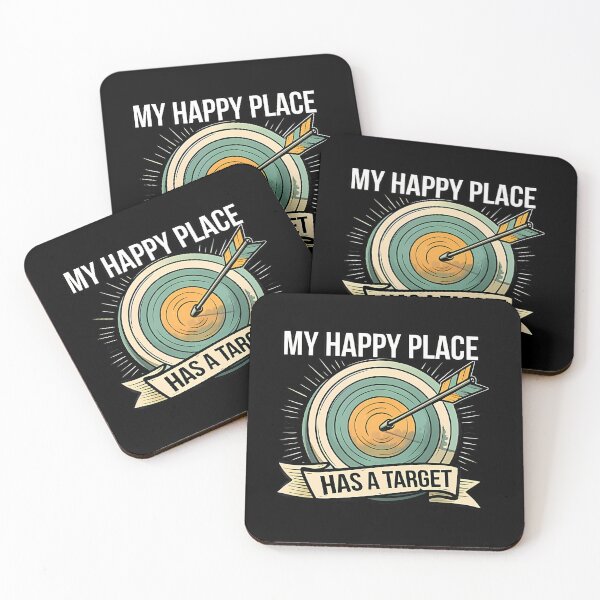 Item preview, My Happy Place Has A Target Archery Arrow designed and sold by MavisJoseph.