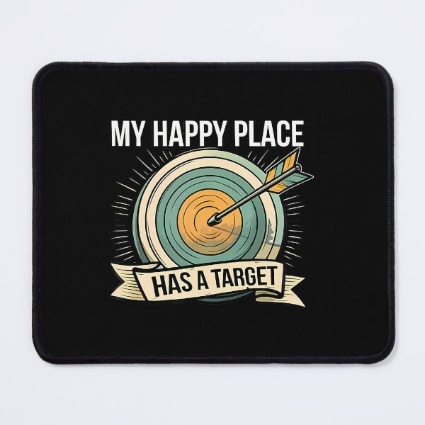 Item preview, My Happy Place Has A Target Archery Arrow designed and sold by MavisJoseph.