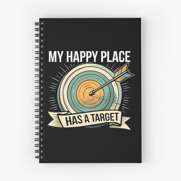 Item preview, My Happy Place Has A Target Archery Arrow designed and sold by MavisJoseph.