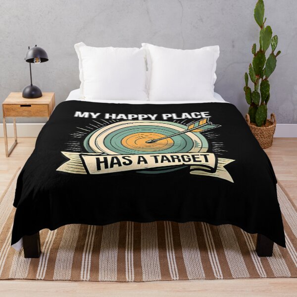 Item preview, My Happy Place Has A Target Archery Arrow designed and sold by MavisJoseph.