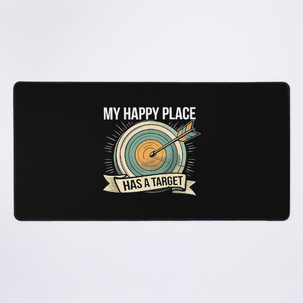 Item preview, My Happy Place Has A Target Archery Arrow designed and sold by MavisJoseph.