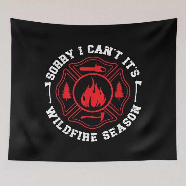 Item preview, Wildland Firefighter - Courage Under Fire designed and sold by Theass1228.