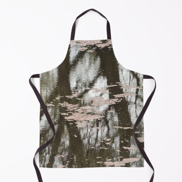 Item preview, Autumnal Swamp Reflections with Pink Aquatic Plants designed and sold by Georgia Mizuleva.