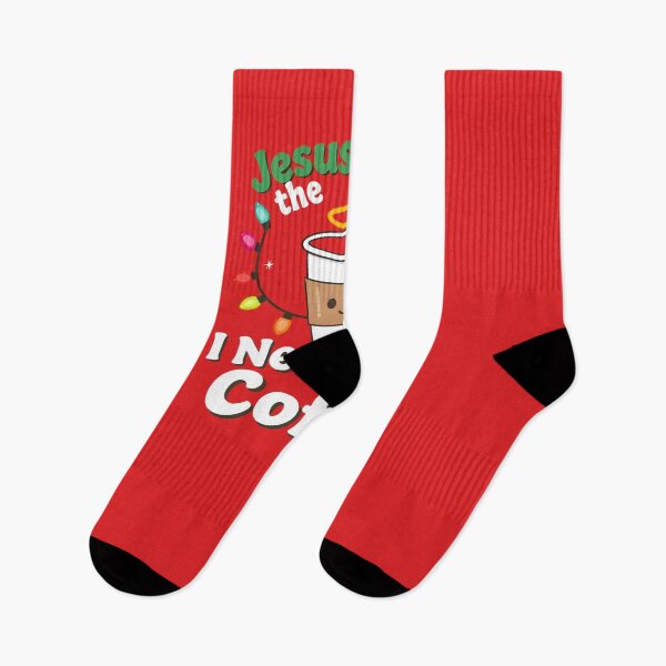 Item preview, christmas christian Jesus Is the Reason… I Need More Coffee designed and sold by Uglyandcute.