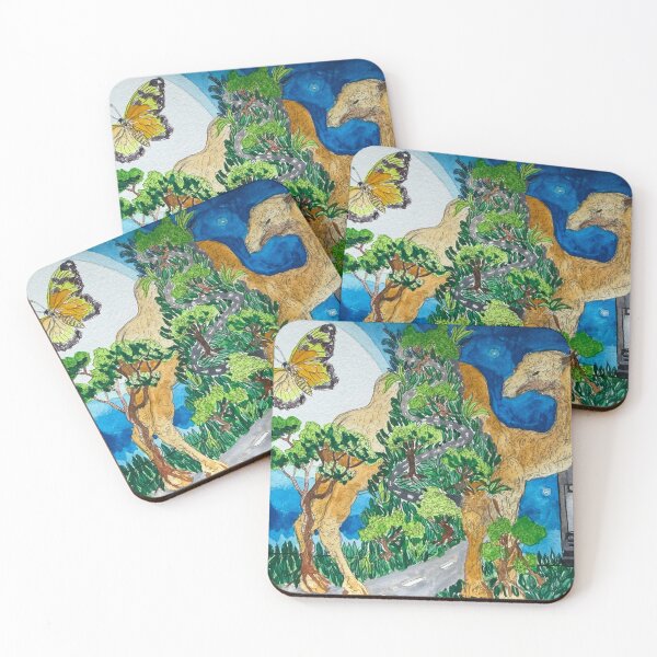 Item preview, Camel with mountain landscape designed and sold by lovingMeer.