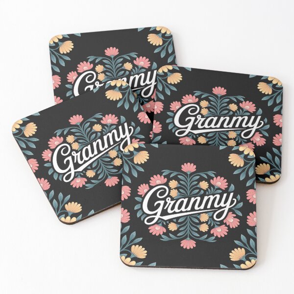 Artikelvorschau, Floral Thankful Grammy Herbstblätter Herbst Thanksgiving entworfen und verkauft von GaryBellcvbnb.
