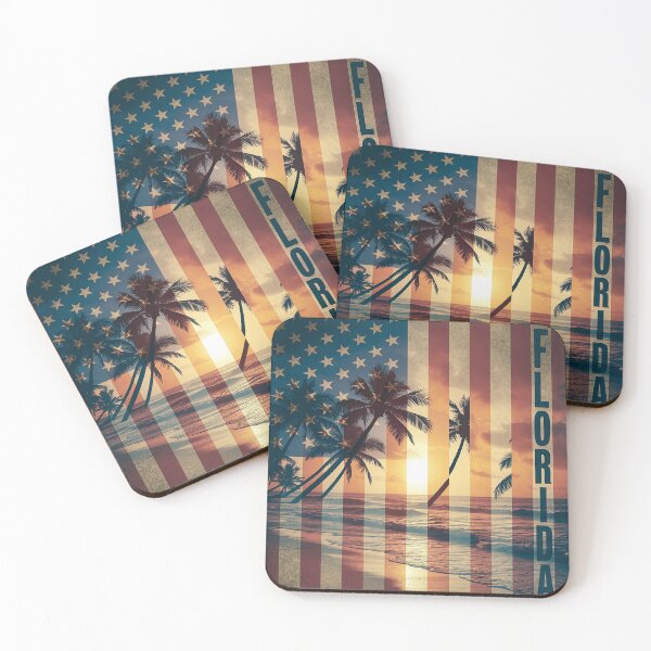 Item preview, Florida American Flag Pride Beach Surfer Patriotic Gift designed and sold by GaryBellcvbnb.