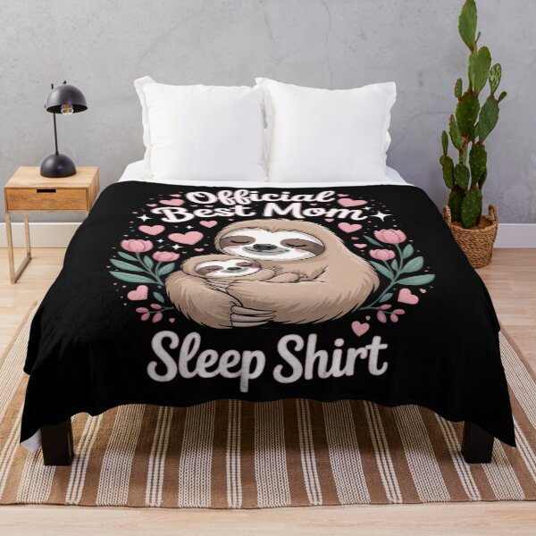 Item preview, Official Best Mom Sleep Mother's Day Sloths designed and sold by DentistLegal.