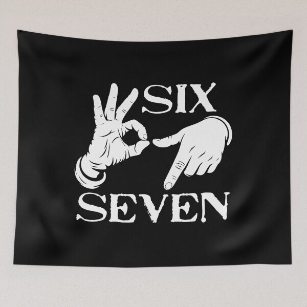 Item preview, Six Seven 6-7 So So Trending Meme Slang designed and sold by EthosWear.