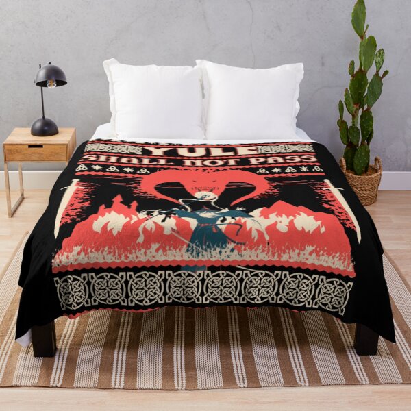 Item preview, You Shall Not Pass - The Balrog Confronts Wizard on Yule Night designed and sold by RannaHile.