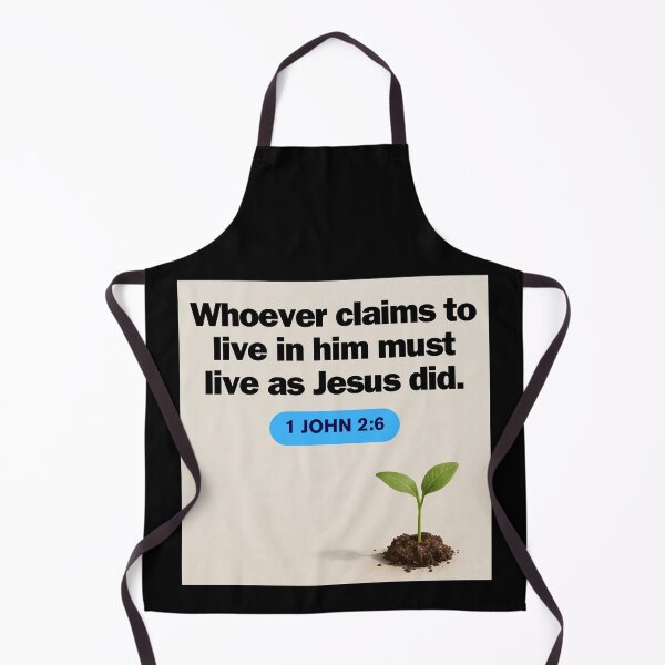 Item preview, 1 John 2:6 – Walk as Jesus Walked Christian Design designed and sold by MoriaStore.
