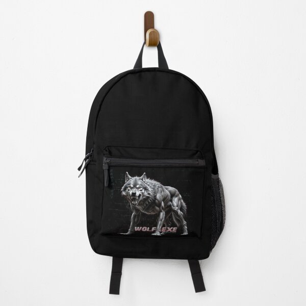 Item preview, WOLF.EXE – Primal Code, Digital Wolf from a Disrupted System designed and sold by CrisMor-Art.