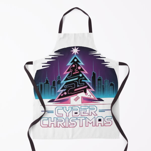 Item preview, Cyber Christmas – Futuristic Neon Tech Tree designed and sold by Serge-Design.
