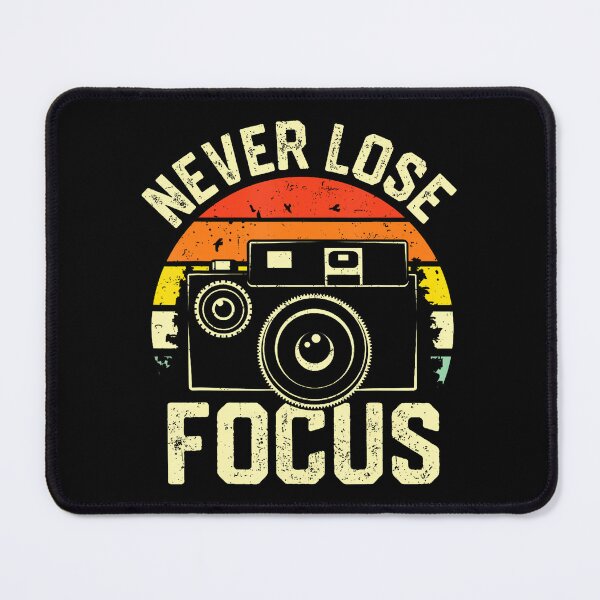 Item preview, Photography Photographer Never Lose Focus Camera Vintage designed and sold by ElizabethVivan.