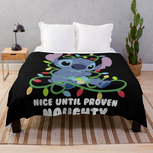 Item preview, Stitch Christmas Nice Until Proven Naughty designed and sold by JeanSeth.