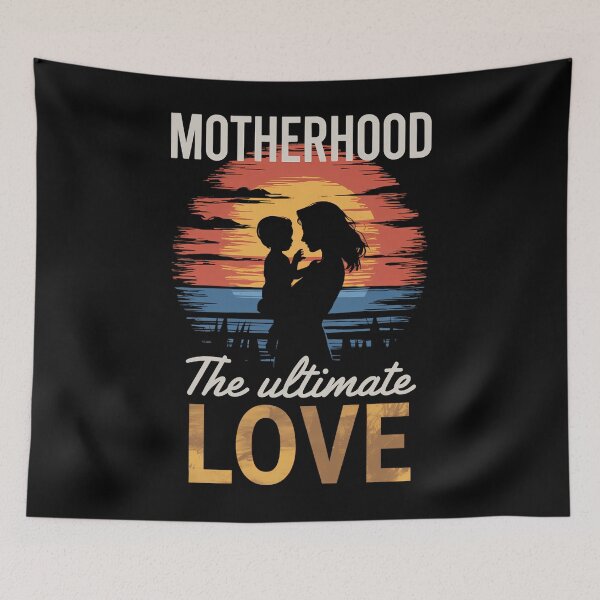 Item preview, Motherhood The Ultimate Love Story - Sunset Mom & Child designed and sold by DentistLegal.