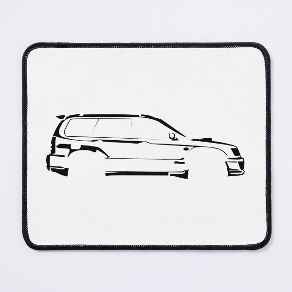 Item preview, Forester STI SG9 (2004) Minimalist Car Silhouette (Black) designed and sold by FearnCreative.