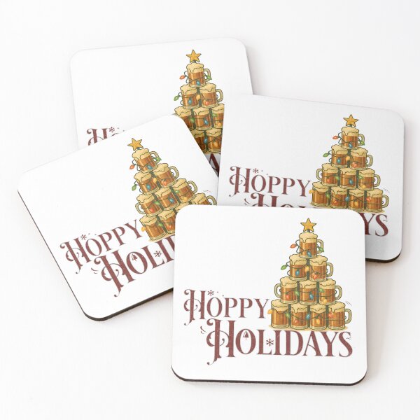 Item preview, Hoppy Holidays Beer Tree designed and sold by Nacho Average Designs.