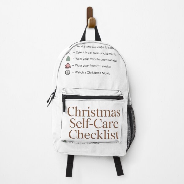 Item preview, Christmas Self‑Care Checklist – Cozy Holiday Mood designed and sold by Serge-Design.
