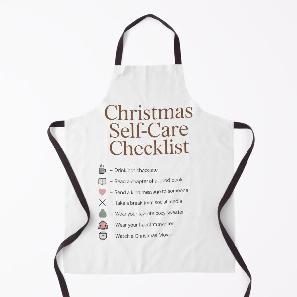 Item preview, Christmas Self‑Care Checklist – Cozy Holiday Mood designed and sold by Serge-Design.
