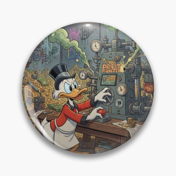 Item preview, Scrooge McDuck Automated Profit Counter Innovate Wealth designed and sold by GEK-NERD.