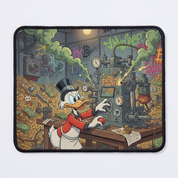 Item preview, Scrooge McDuck Automated Profit Counter Innovate Wealth designed and sold by GEK-NERD.