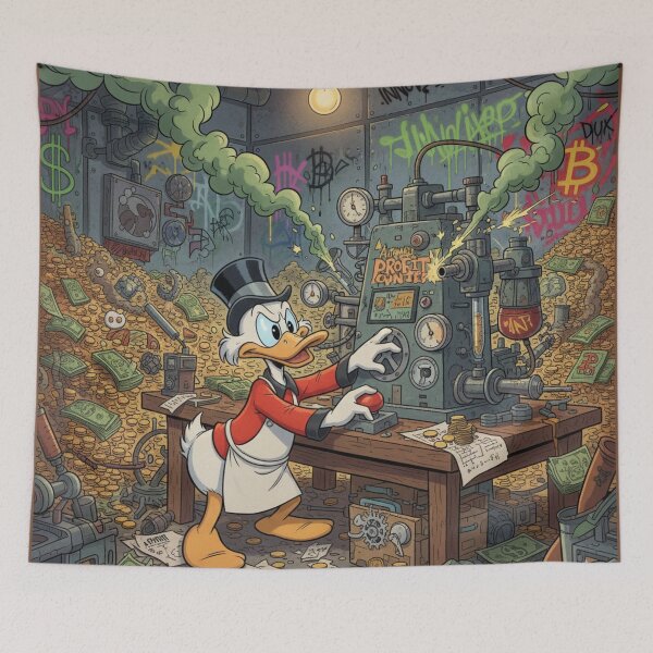 Item preview, Scrooge McDuck Automated Profit Counter Innovate Wealth designed and sold by GEK-NERD.