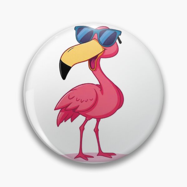 Item preview, Cartoon Flamingo Bird designed and sold by AnuNP.