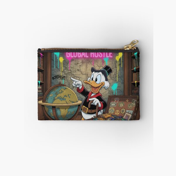 Item preview, Scrooge McDuck Global Hustle World Domination Map designed and sold by GEK-NERD.