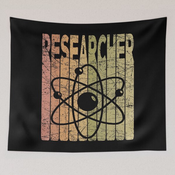 Item preview, Researcher Vintage Scientist Retro Science Research designed and sold by PeggyBeverly.