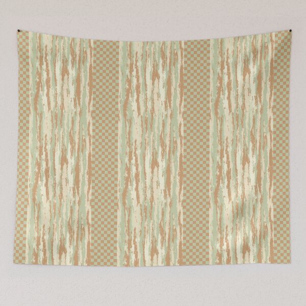 Item preview, Abstract painting with geometric patterns  designed and sold by Sunakokookkook.