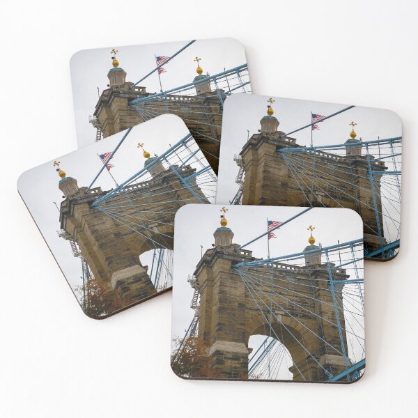 Item preview, John A. Roebling Suspension Bridge designed and sold by WrightDesignsUS.