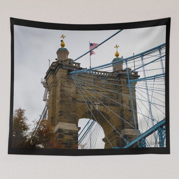 Item preview, John A. Roebling Suspension Bridge designed and sold by WrightDesignsUS.