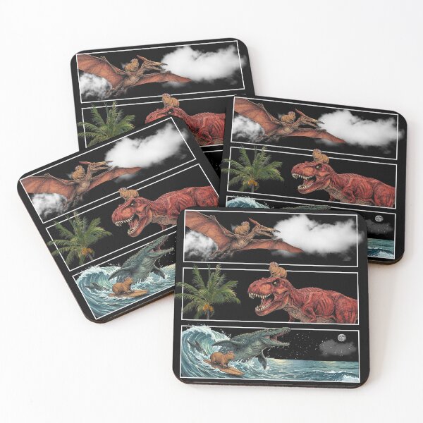 Item preview, Capy & his prehistoric friends designed and sold by Pixeloom Store.