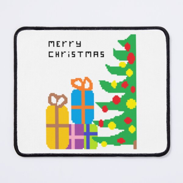 Item preview, Christmas gifts pixelated Sticker designed and sold by JeanSeth.
