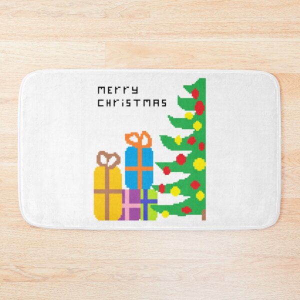 Item preview, Christmas gifts pixelated Sticker designed and sold by JeanSeth.