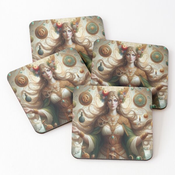 Item preview, Eir, the Goddess of medicine and healing designed and sold by Jonrir-Seidr.