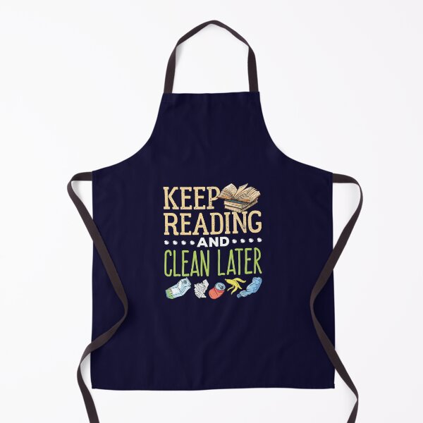 Item preview, Book Lover Keep Reading And Clean Later designed and sold by jaygo.