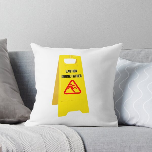 Item preview, Caution - Drunk Father! designed and sold by DoodleDashCollective.