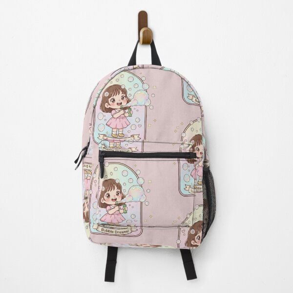 Item preview, Bubble Dreams! Cute Kawaii Girl Blowing Bubbles - Pastel Aesthetic designed and sold by Tidarat-27.