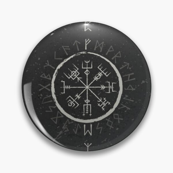Item preview, Black. Vegvisir & Runes designed and sold by Jonrir-Seidr.
