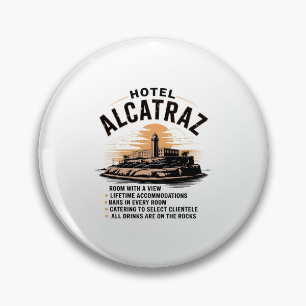 Item preview, Hotel Alcatraz Island Prison  designed and sold by MythWoot.