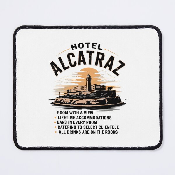 Item preview, Hotel Alcatraz Island Prison designed and sold by MythWoot.
