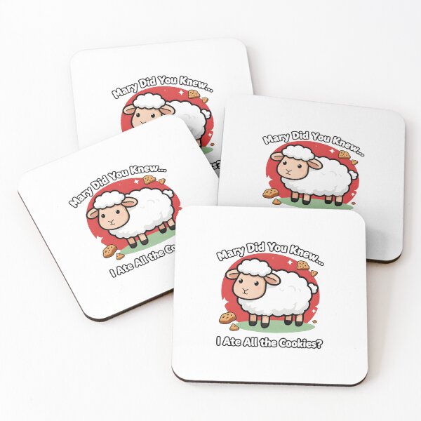 Item preview, christmas christian Mary Did You Know… I Ate All the Cookies?, designed and sold by Uglyandcute.
