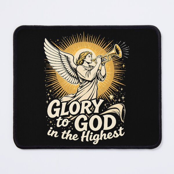 Item preview, christmas christian Glory to God in the Highest designed and sold by Uglyandcute.