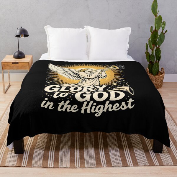 Item preview, christmas christian Glory to God in the Highest designed and sold by Uglyandcute.