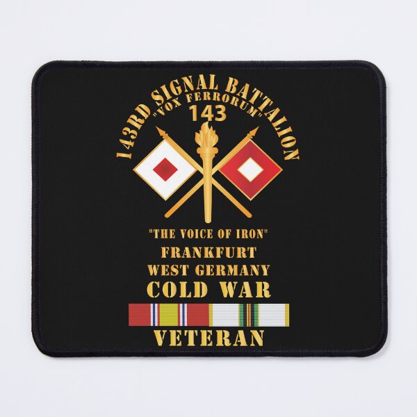 Item preview, Army - 143rd Signal Battalion -The Voice of Iron BR - Num, Frankfurt, West Germany X 300 designed and sold by Military Insignia Products.